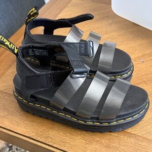 Dr. Martens Docs Blaire Jelly Glitter Strap Sandals